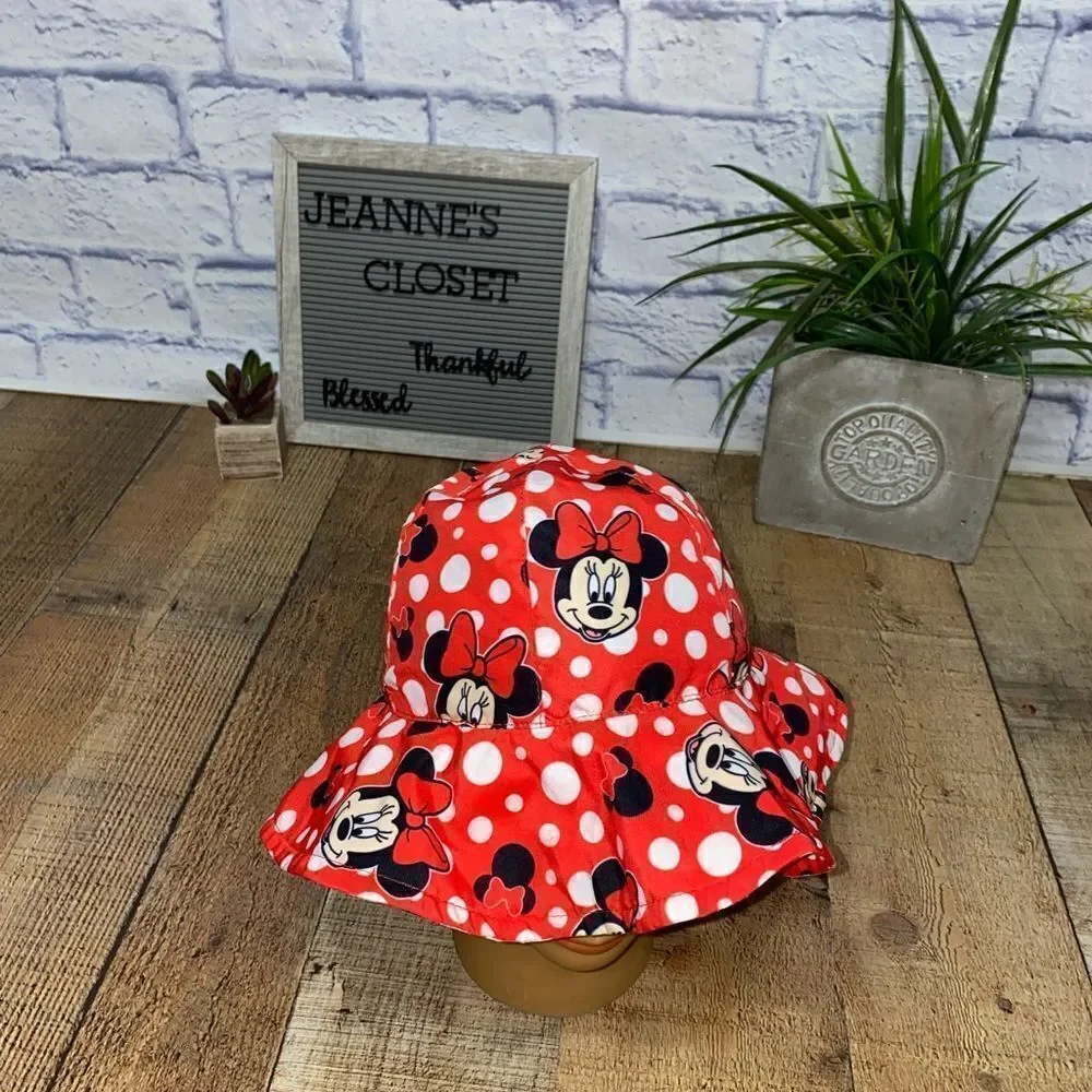 Disney Minnie Mouse‎ polka dot bucket hat